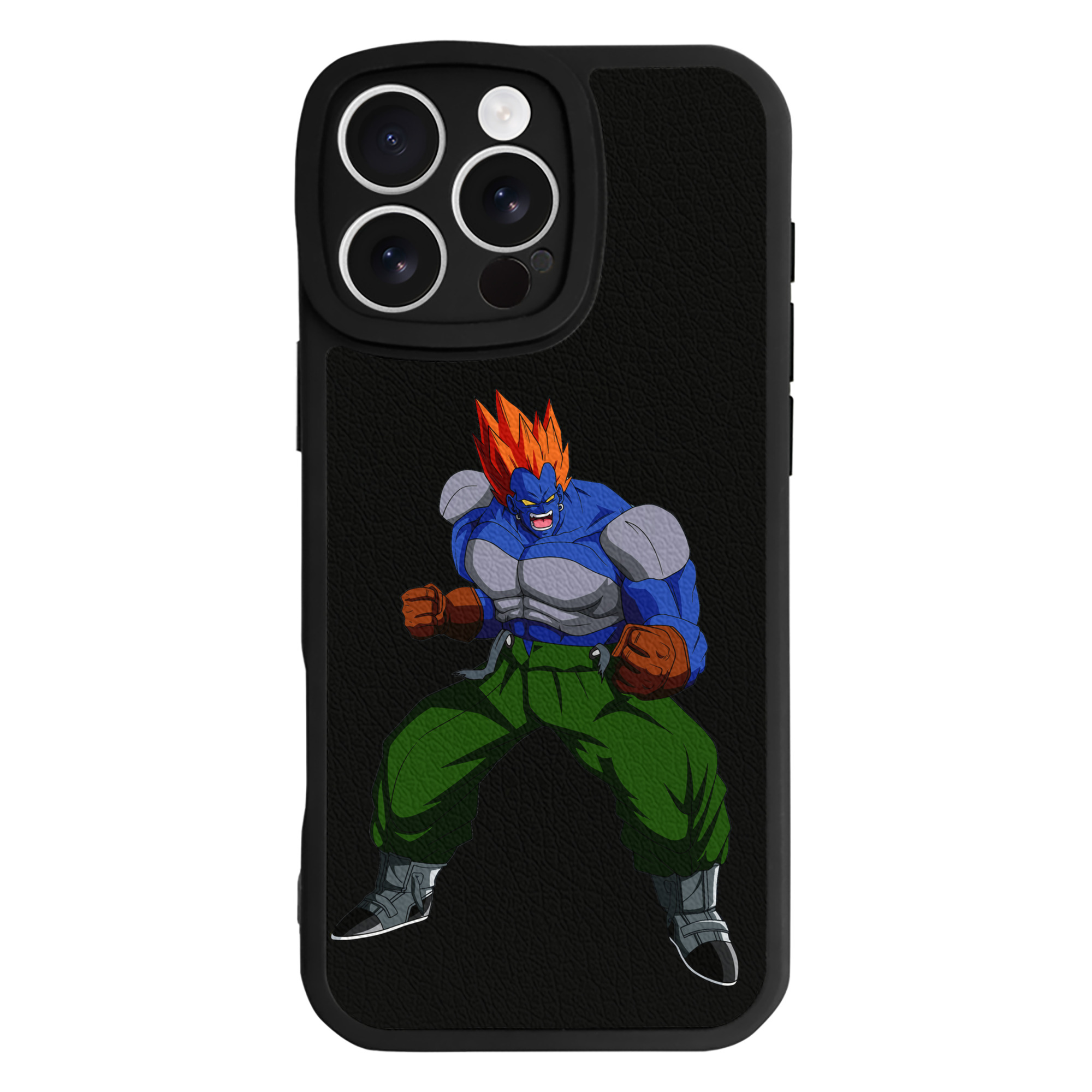 （画像用） ドラゴンボール DRAGON BALL 【iPhone 16シリーズ対応】シリコンスマホケース（レザー調） 材質：シリコン